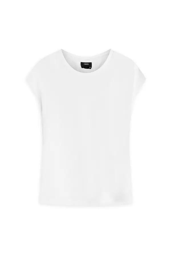 Biały dziewczęcy t-shirt dla dziecka