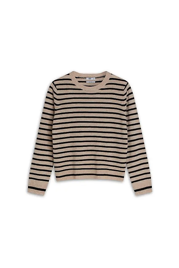 Damski sweter w paski