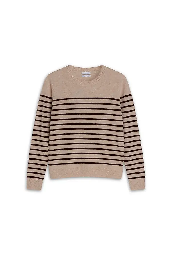 Damski sweter w paski