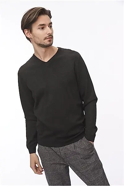 Kolor Szary ciemny melanż